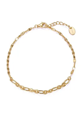 Stylish gold-plated bracelet for women Elegant 13216P100-00