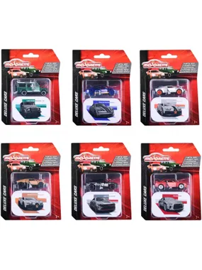 Vehicle Majorette Deluxe 6 types mix