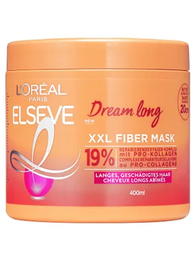 Regenerating hair mask Elseve Dream Long XXL Fiber (Mask) 400 ml