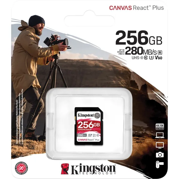 Canvas React Plus 256GB SDXC Memory Card