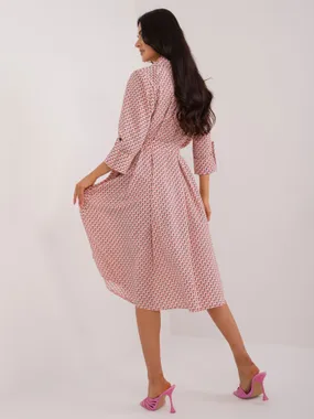 Women's peach shirt dress