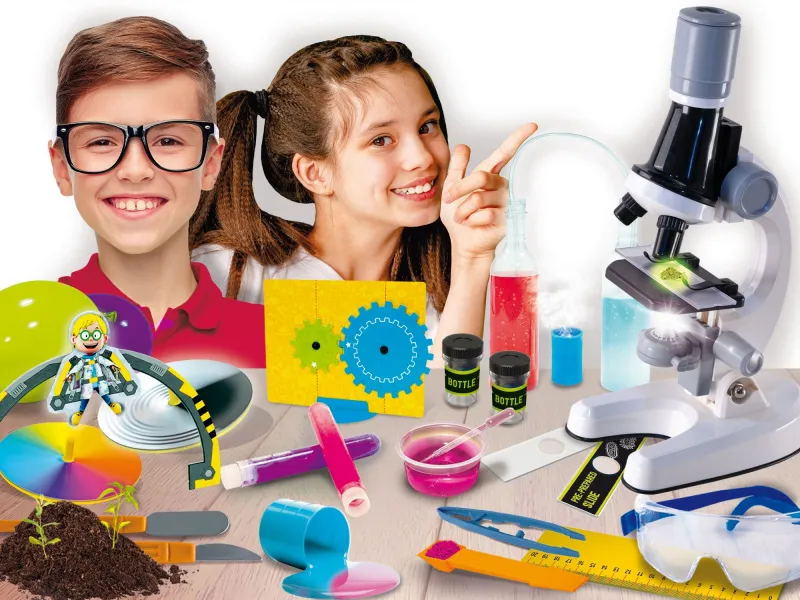 Educational set Im A Genius Great laboratory of 120 experiments