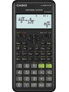 Casio FX-82ES PLUS-2 kalkulators Pocket Scientific Black