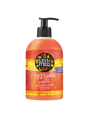 Tutti Frutti liquid soap with fruit oils Peach & Mango 500ml