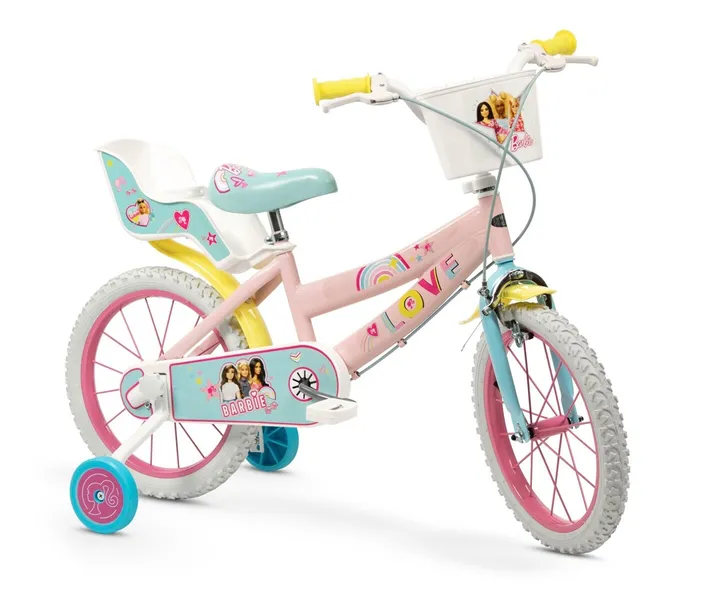 Bērnu velosipēds 16" Barbie Toimsa 1465 Pink