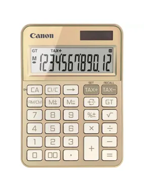 Canon KS-125KB kalkulators Desktop Basic Gold