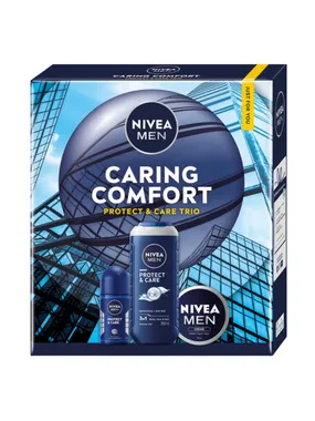 Men Caring Comfort set 3in1 shower gel 250ml + roll-on antiperspirant 50ml + universal cream 100ml