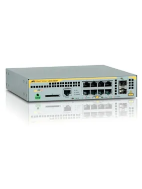 Allied Telesis AT-x230-10GP-50 Managed L2+ Gigabit Ethernet (10/100/1000) Power over Ethernet (PoE) Pelēks