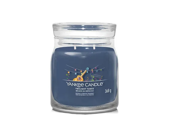 Aromatic candle Signature glass medium Twilight Tunes 368 g