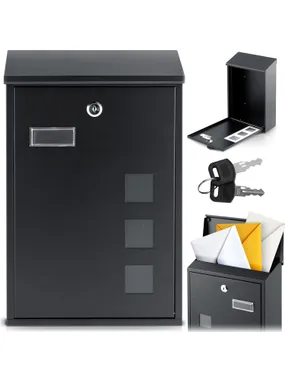 List box 39x25.5x12 cm black HM-864