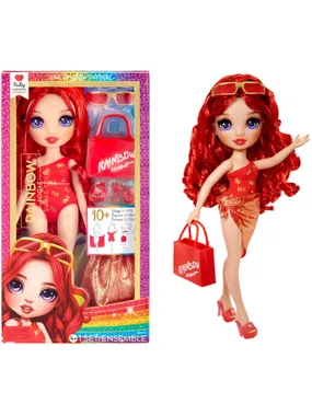 Rainbow High Swim & Style - Ruby (Red), doll