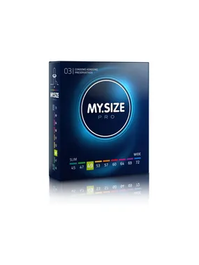 MY SIZE PRO CONDOMS 49 MM 3 UNITS
