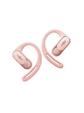 SHOKZ OpenFit Air austiņas bezvadu austiņas ar auss āķi Zvani/Mūzika/Sports/Ikdienas Bluetooth Rose