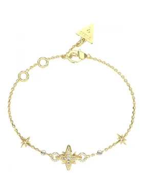 Decent gold plated Guess In The Sky bracelet JUBB03330JWYG
