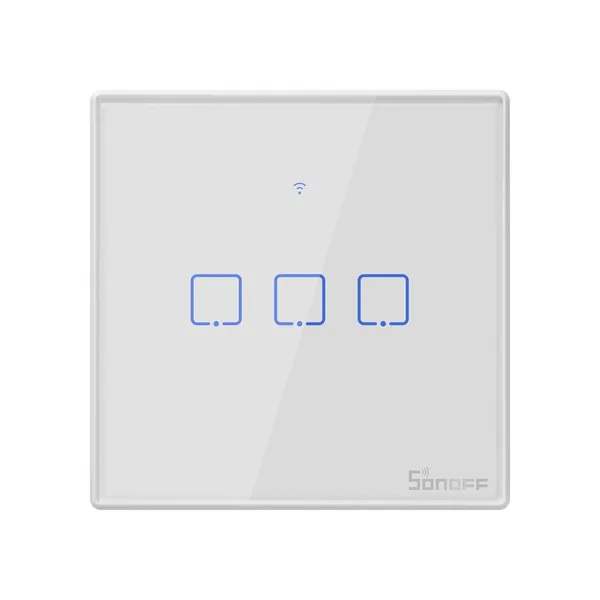 Smart Switch WiFi + RF 433 Sonoff T2 EU TX (3-channel)