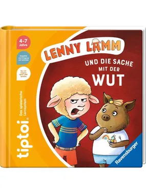 tiptoi Lenny Lamm and the thing with anger, learning book