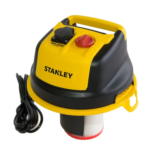 Stanley SXVC20PTE rūpnieciskais putekļsūcējs melns, dzeltens 1200 W