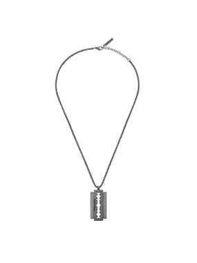 Men's Razorblade Steel Necklace PEAGN0005502