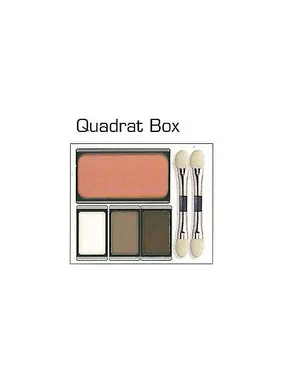 Magnetic box with a mirror (Beauty Box Quadrat)