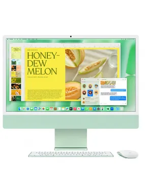 iMac 24 inch: M4 8/8, 16GB, 256GB SSD - Green
