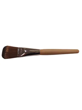 Foundation brush with a long handle