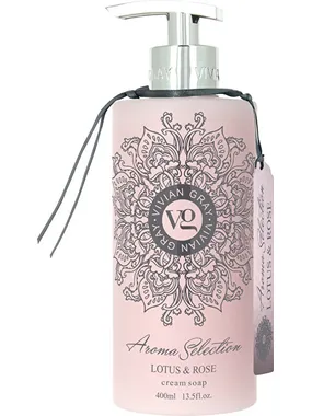 Creamy liquid hand soap Aroma Selection Lotus & Rose (Cream Soap) 400 ml