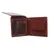 Men's leather wallet W-8154 BRN