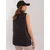 Women's black vest