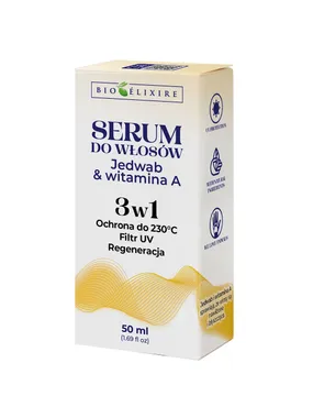 Hair serum with silk and vitamin A 3in1 50ml