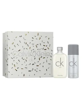 CK One set eau de toilette spray 100ml + deodorant spray 150ml