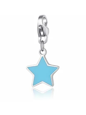 Steel pendant Star Happy SHA396