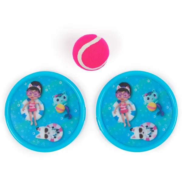 Swimways - Gabby''s Dollhouse Velcro ball game, catch ball game