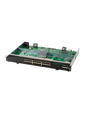 Aruba, a Hewlett Packard Enterprise company Aruba 6400 24-port SFP+ & 4-port SFP56 v2 network switch module