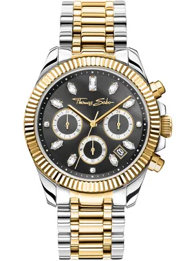 Thomas Sabo WA0398-291-201 Divine Chronograph Ladies Watch 38mm 10ATM