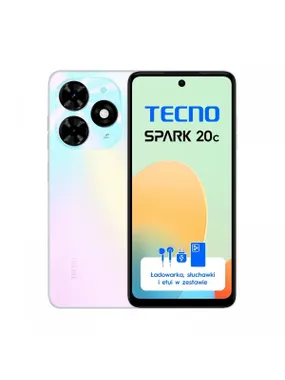 TECNO SPARK 20C BG7n 128+8 Mystery White