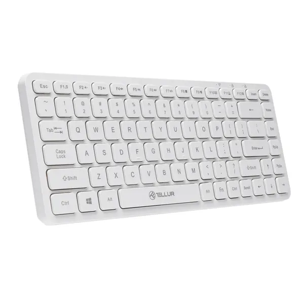 Tellur Mini Wireless Keyboard White