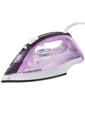 Morphy Richards 300301 gludeklis Tvaika gludeklis Keramikas gludeklis 2400 W Violets, Balts