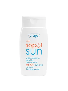 Sopot Sun waterproof sunscreen emulsion SPF50+ 125ml