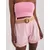 Women's light pink shorts