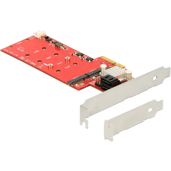 PCIe 2x M.2 NGFF + 2x SATA Raid, controller