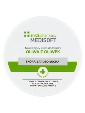 Medisoft moisturizing face cream olive oil 100ml