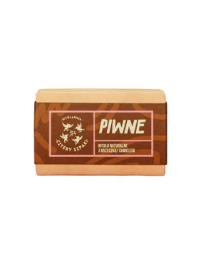 Beer soap bar with wort and hops 110g