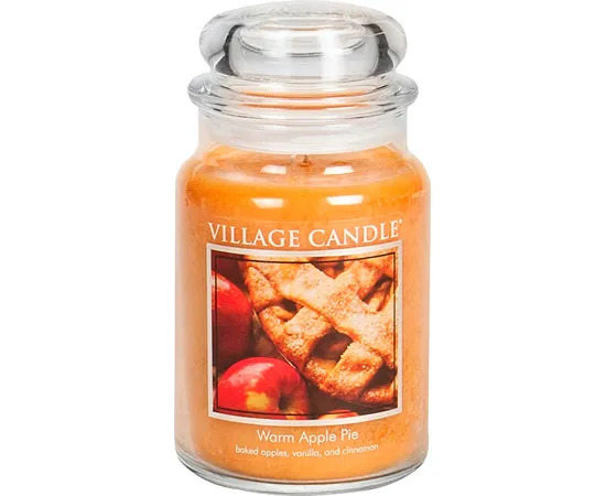 Scented candle in glass Warm Apple Pie 602 g