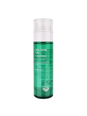 Cica farm pore cleansing oil is a cleansing oil in the 115ml foam