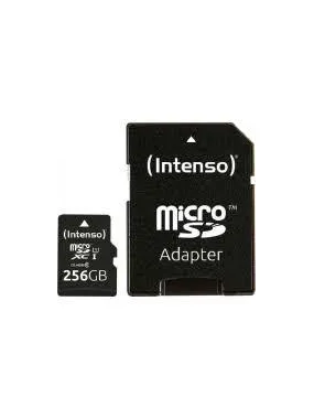 MEMORY MICRO SDXC 256GB UHS-I/W/ADAPTER 3423492 INTENSO