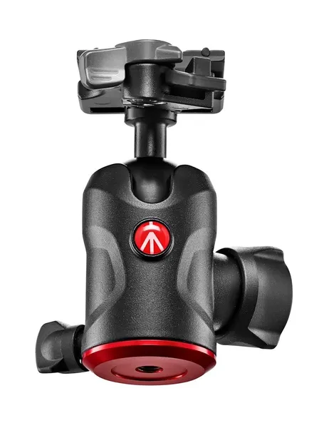 Manfrotto MH496-BH statīva galva, melna alumīnija 1/4" bumba