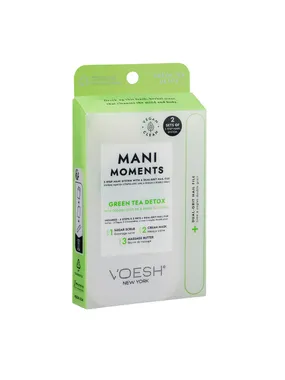 Mani Moments Duo 2 sets for 3-step Green Tea Detox manicure