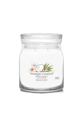Aromatic candle Signature glass medium Coconut Beach 368 g