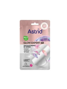 Glow Expert 4D Fabric Mask for Brightining and Smoothing Skin With Niacinamide