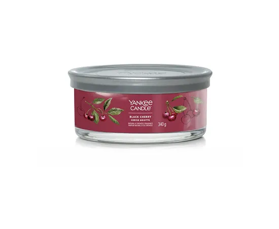 Aromatic candle Signature tumbler medium Black Cherry 340 g
